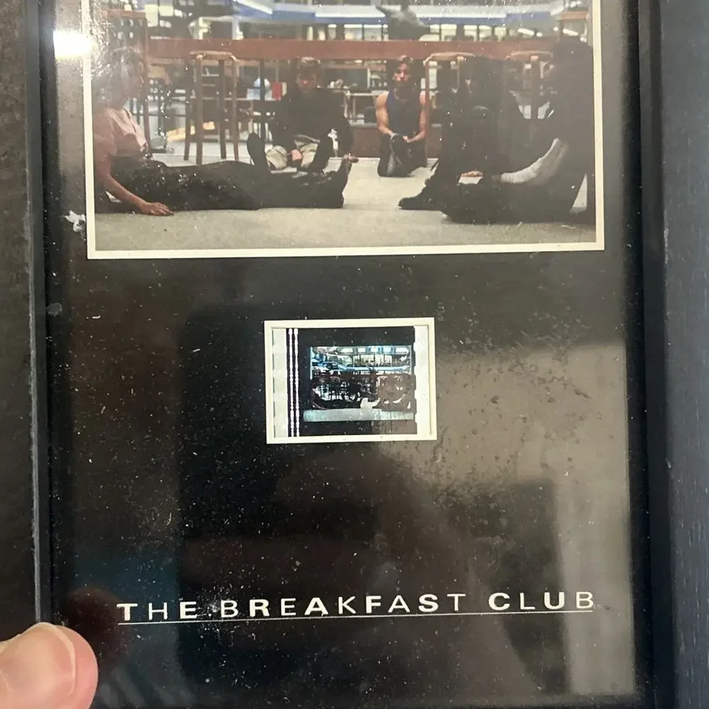 The Breakfast Club - Senitype 35mm Film Cell Photo Frame 2009 Blockbuster #2114